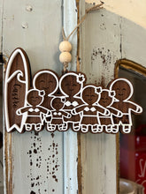 Load image into Gallery viewer, Family of 7 Gingerbread Ornaments
