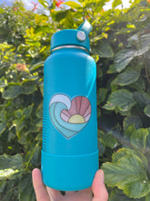 Load image into Gallery viewer, Cotton Candy Sunburst Heartwave Sticker
